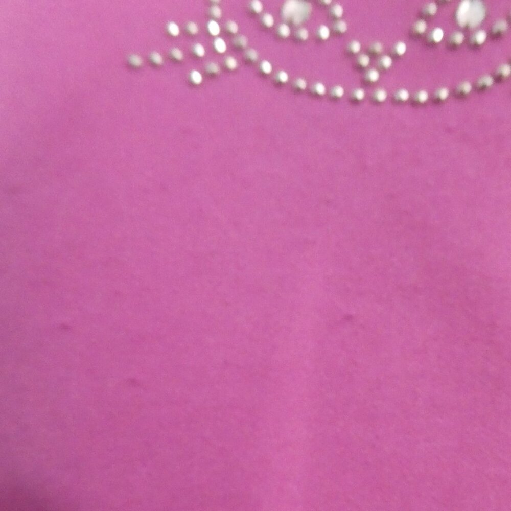 DOLLHOUSE size small Pink Polyester Tank Top Made In The USA With Cat Face Front - Picture 14 of 14